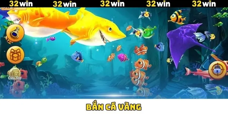 Bắn Cá Vàng - Cơ Hội Săn Kho Tàng Giá Trị Tại 32Win