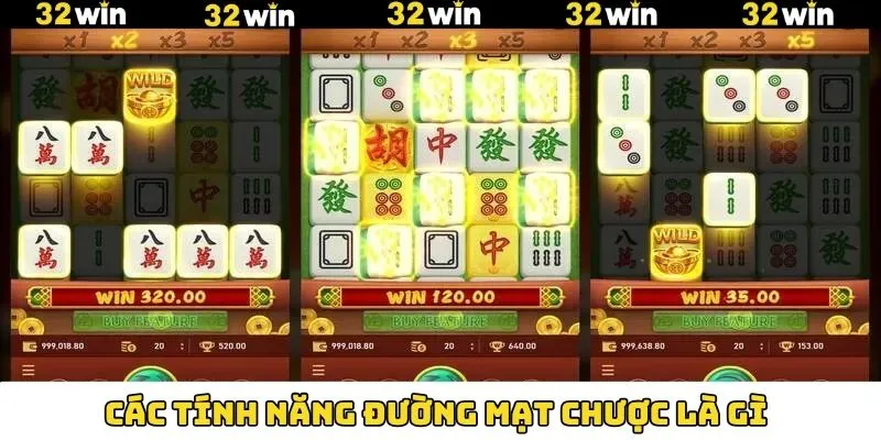 Tính năng đặc biệt có trong game Đường Mạt Chược