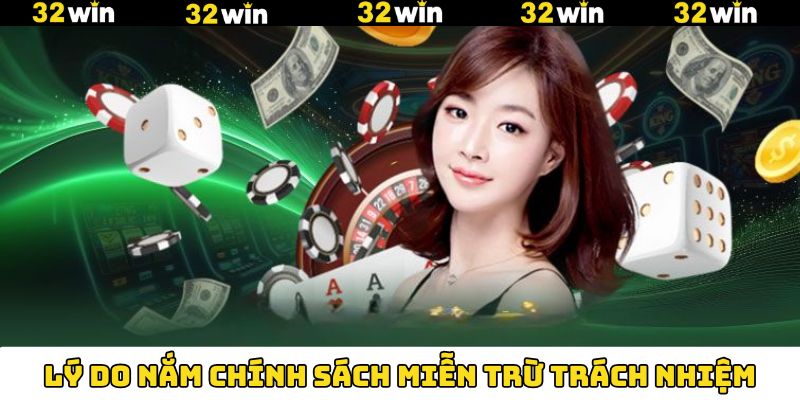 Một số lý do người chơi không phải chịu trách nhiệm