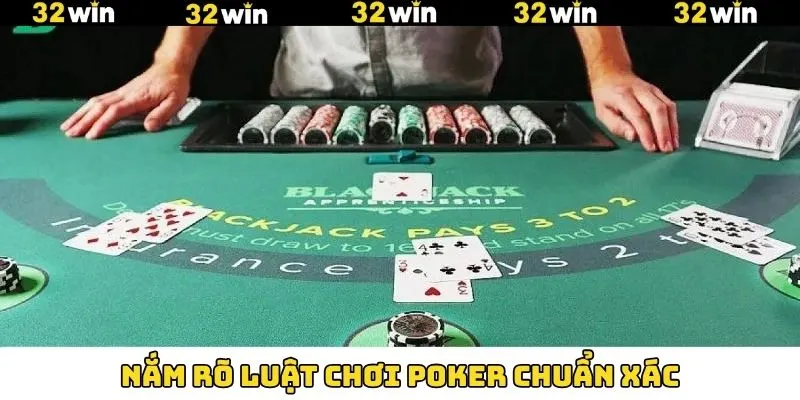 Cách chơi game Poker chuẩn tại nhà cái